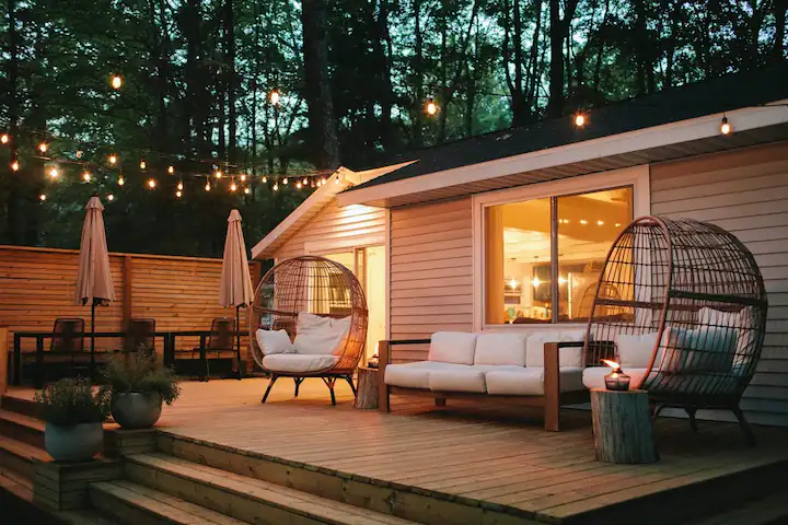 Michigan elopement airbnbs harper lake