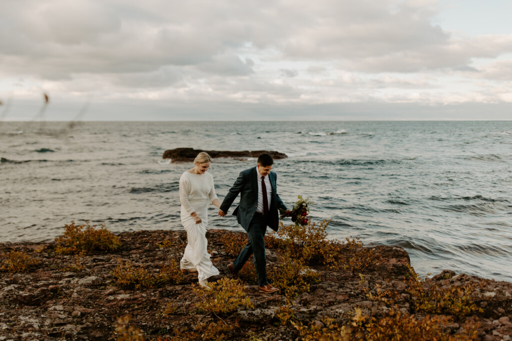 Intimate Copper Harbor Elopement Steph Pickard Photo