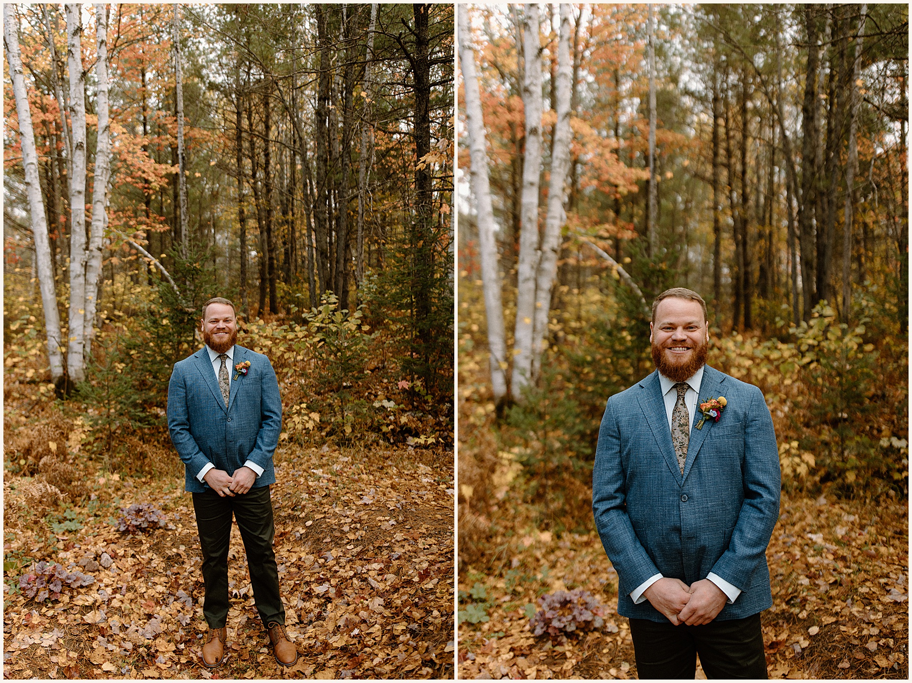 Intimate Fall Wedding in Marquette Michigan