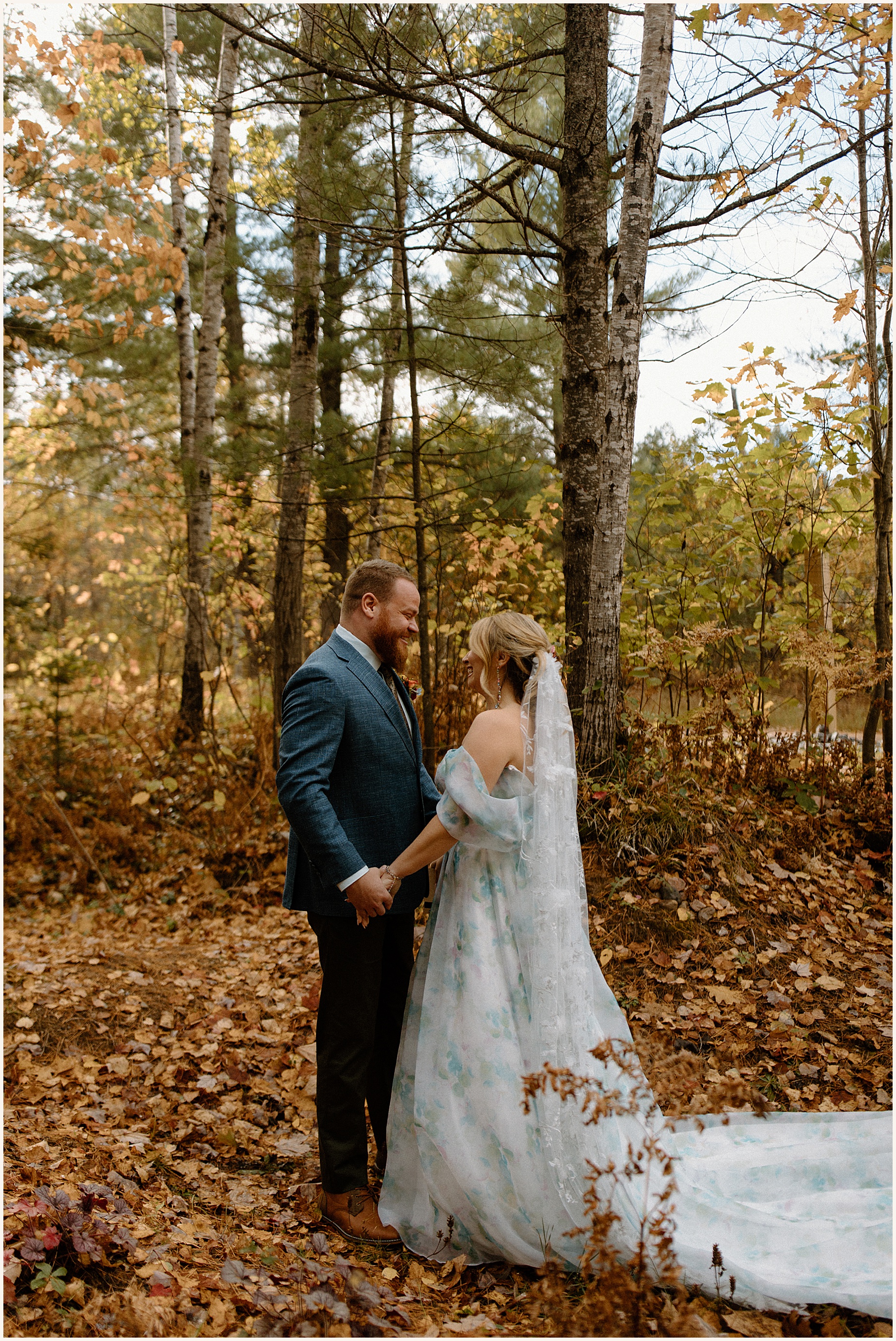 Intimate Fall Wedding in Marquette Michigan