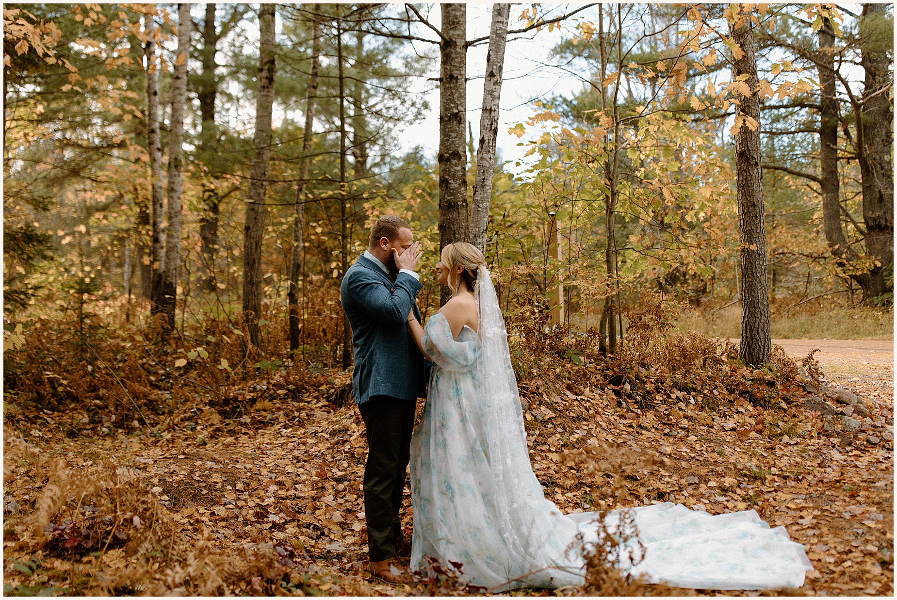 Intimate Fall Wedding in Marquette Michigan