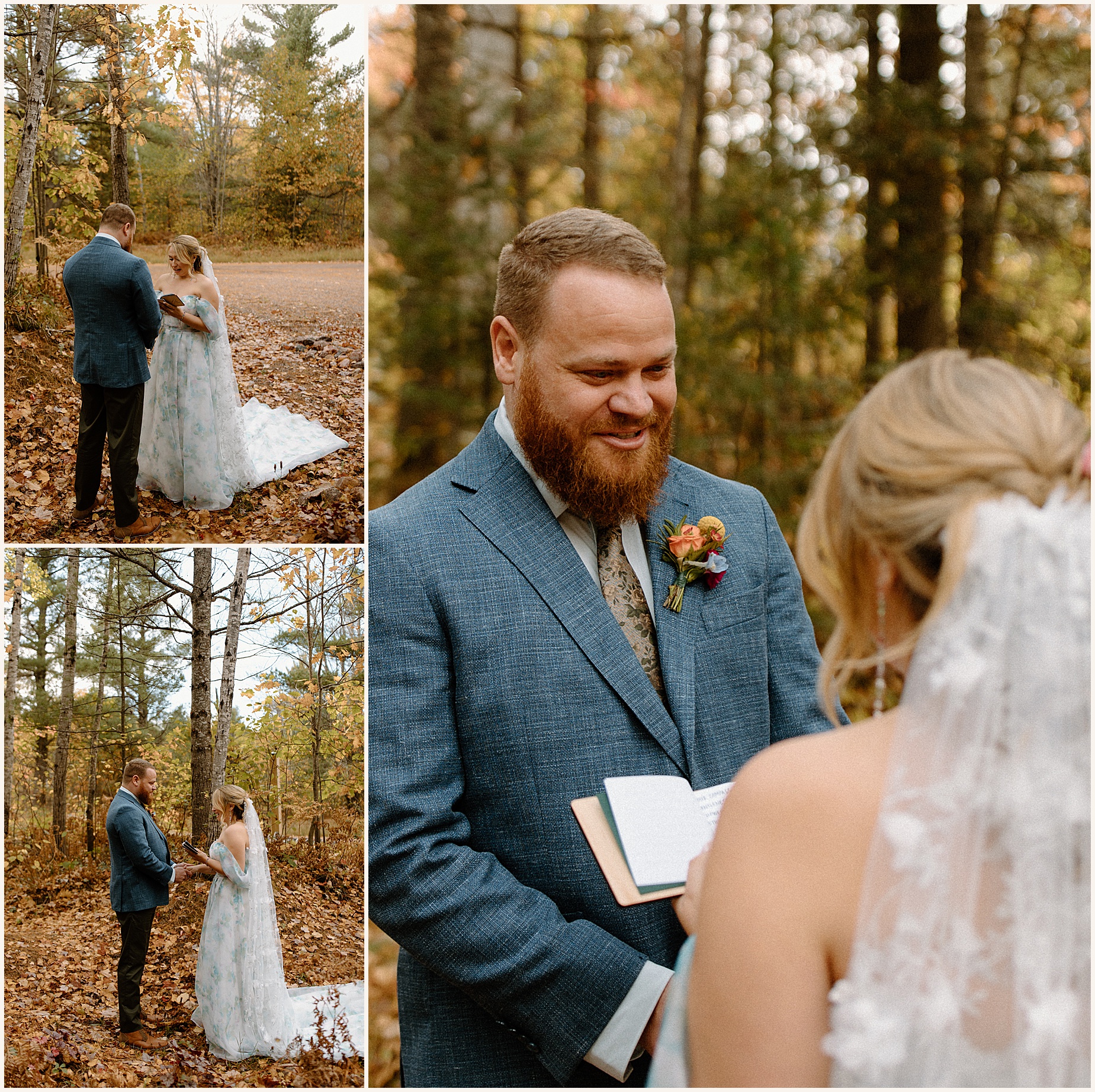 Intimate Fall Wedding in Marquette Michigan