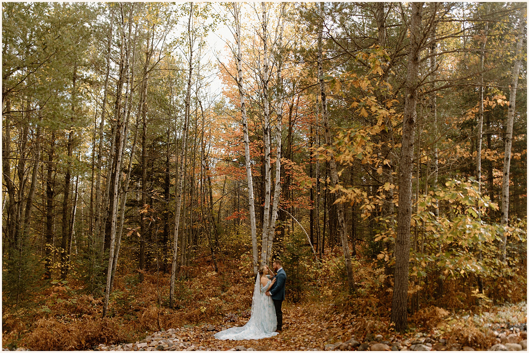 Intimate Fall Wedding in Marquette Michigan