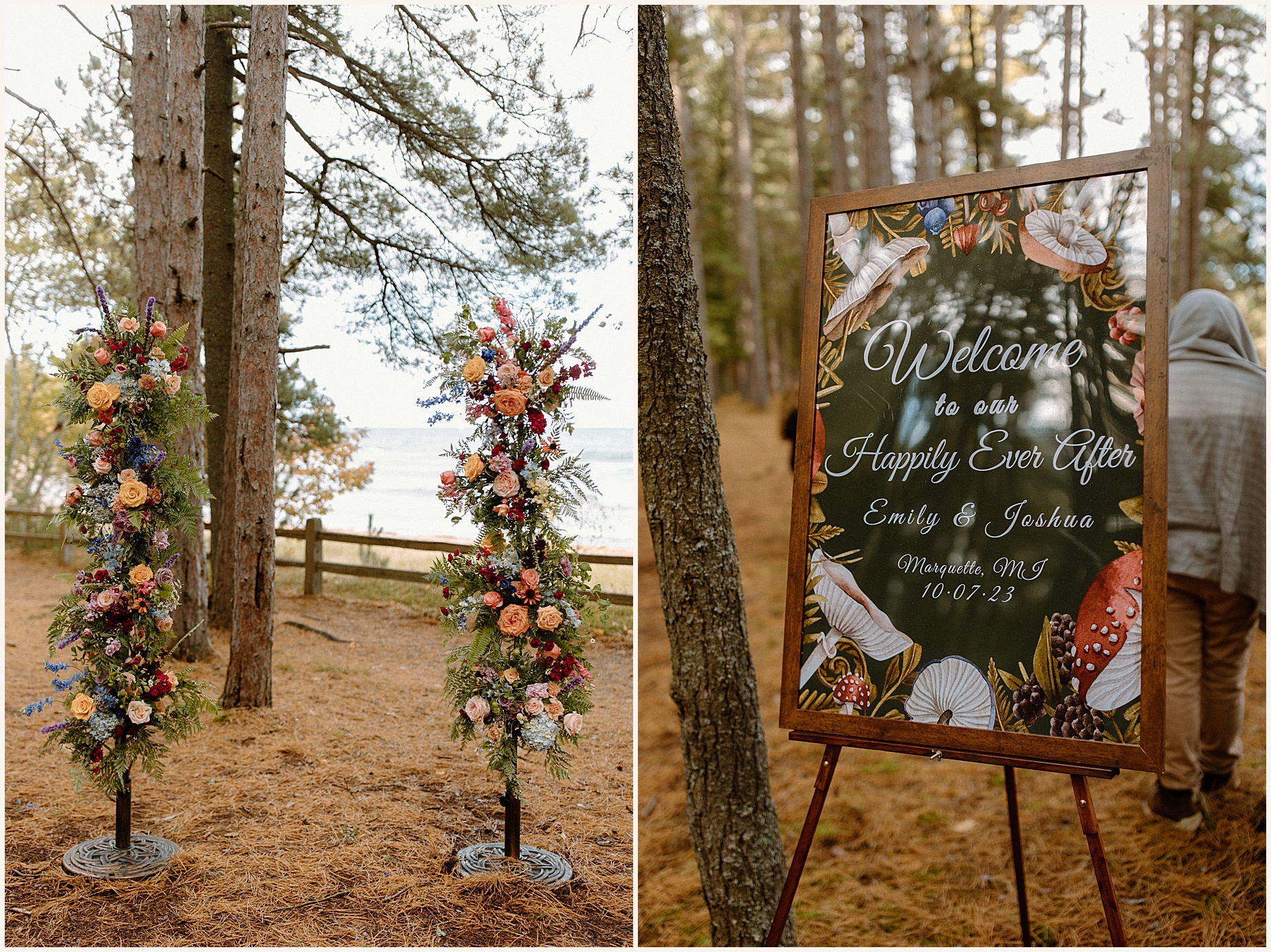 Intimate Fall Wedding in Marquette Michigan