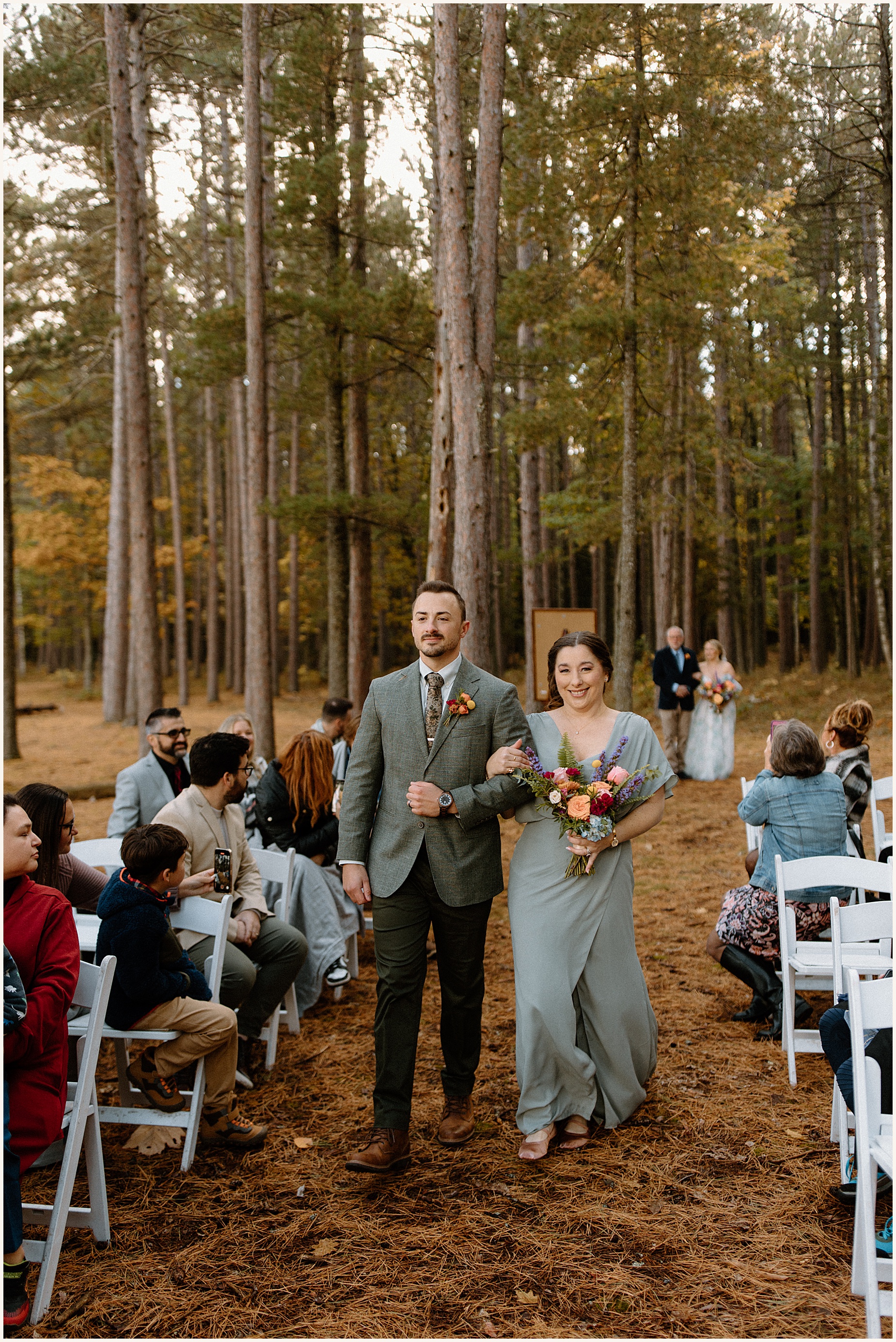 Intimate Fall Wedding in Marquette Michigan