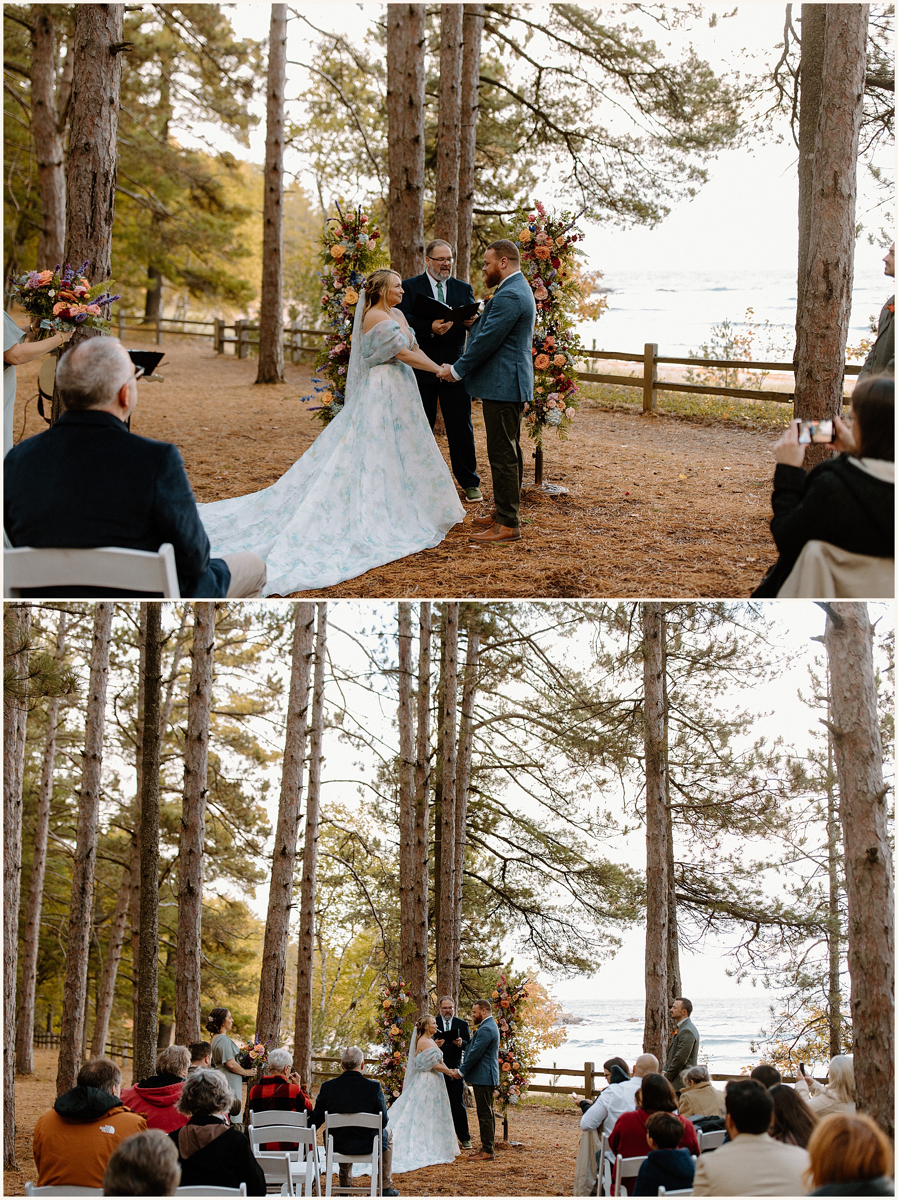 Intimate Fall Wedding in Marquette Michigan