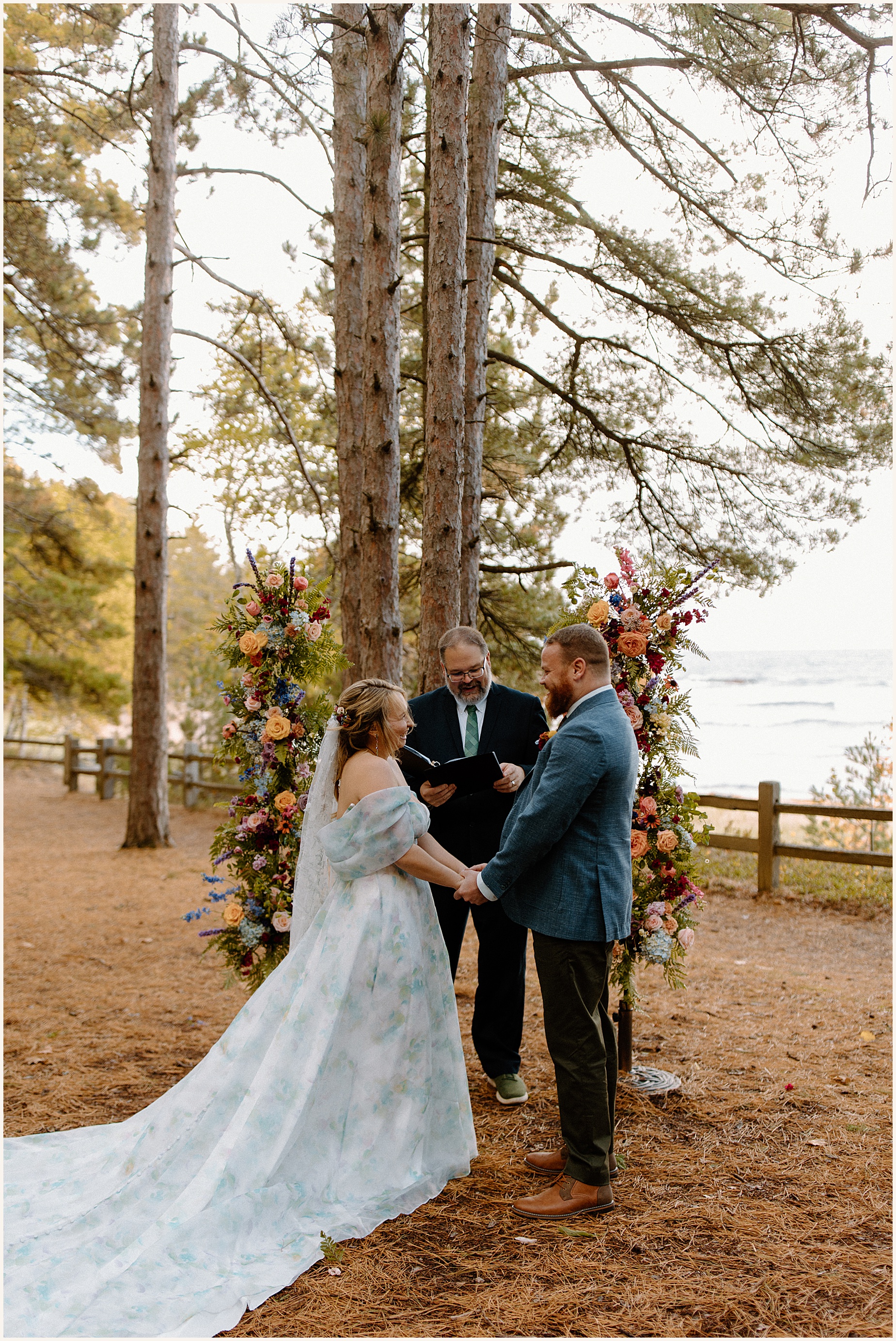Intimate Fall Wedding in Marquette Michigan