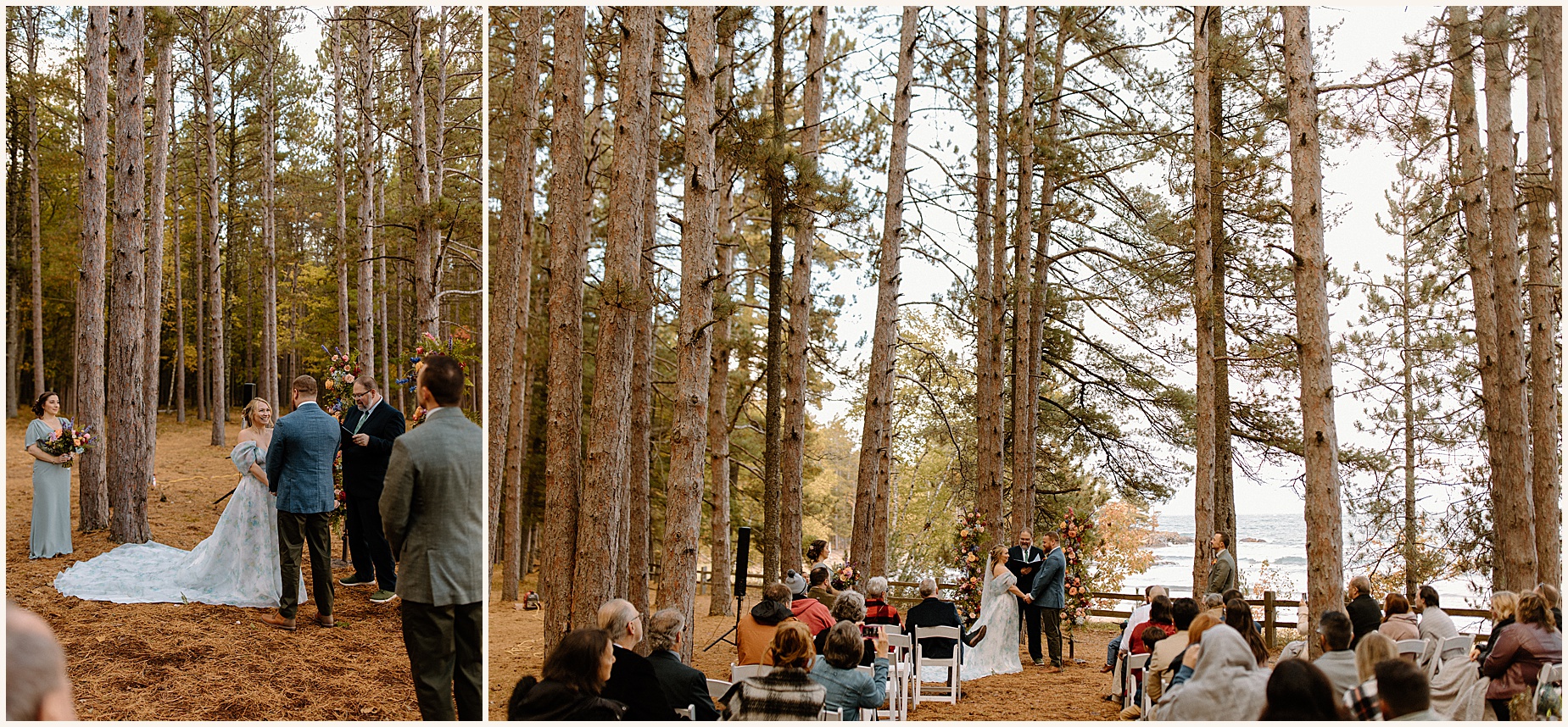 Intimate Fall Wedding in Marquette Michigan