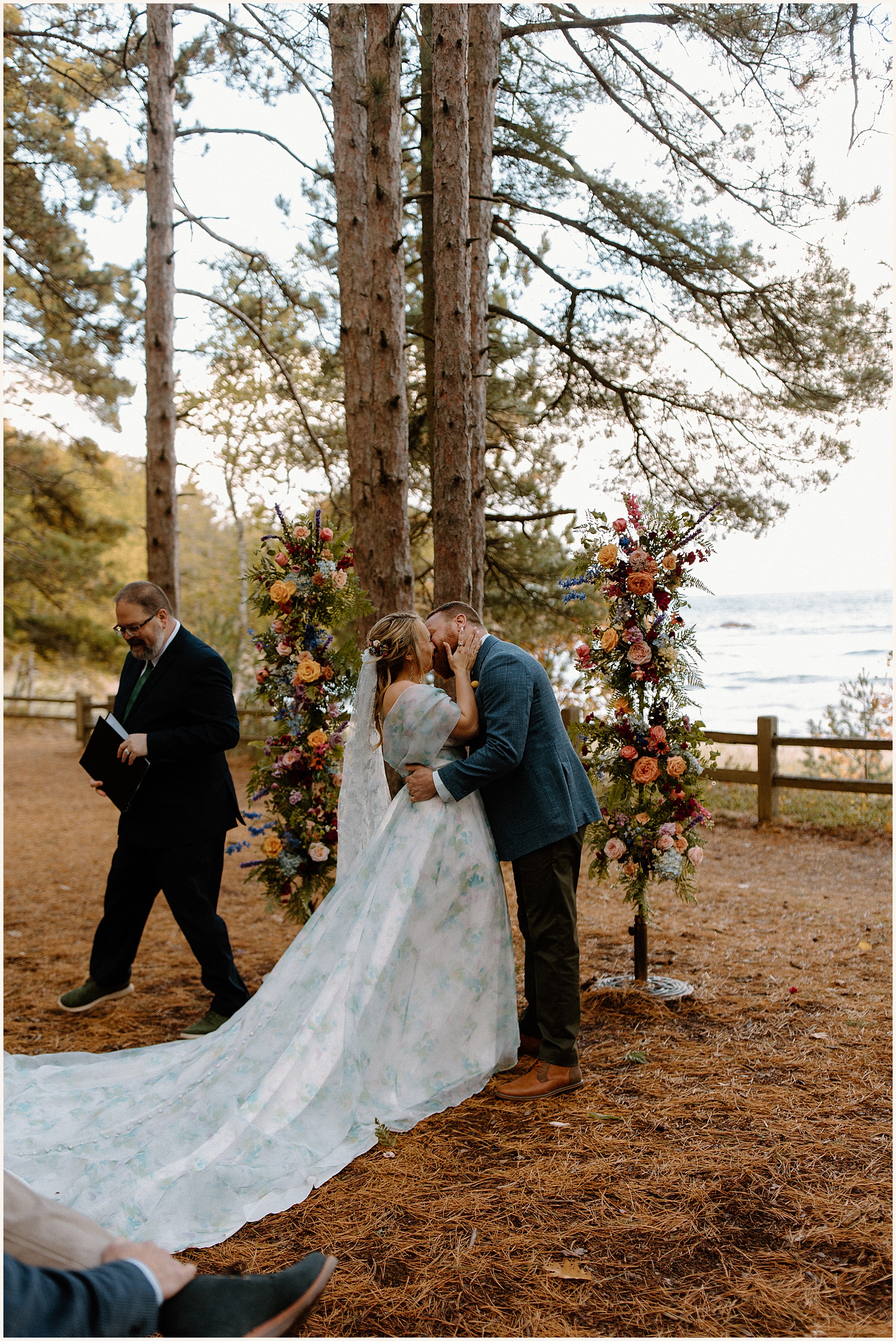 Intimate Fall Wedding in Marquette Michigan