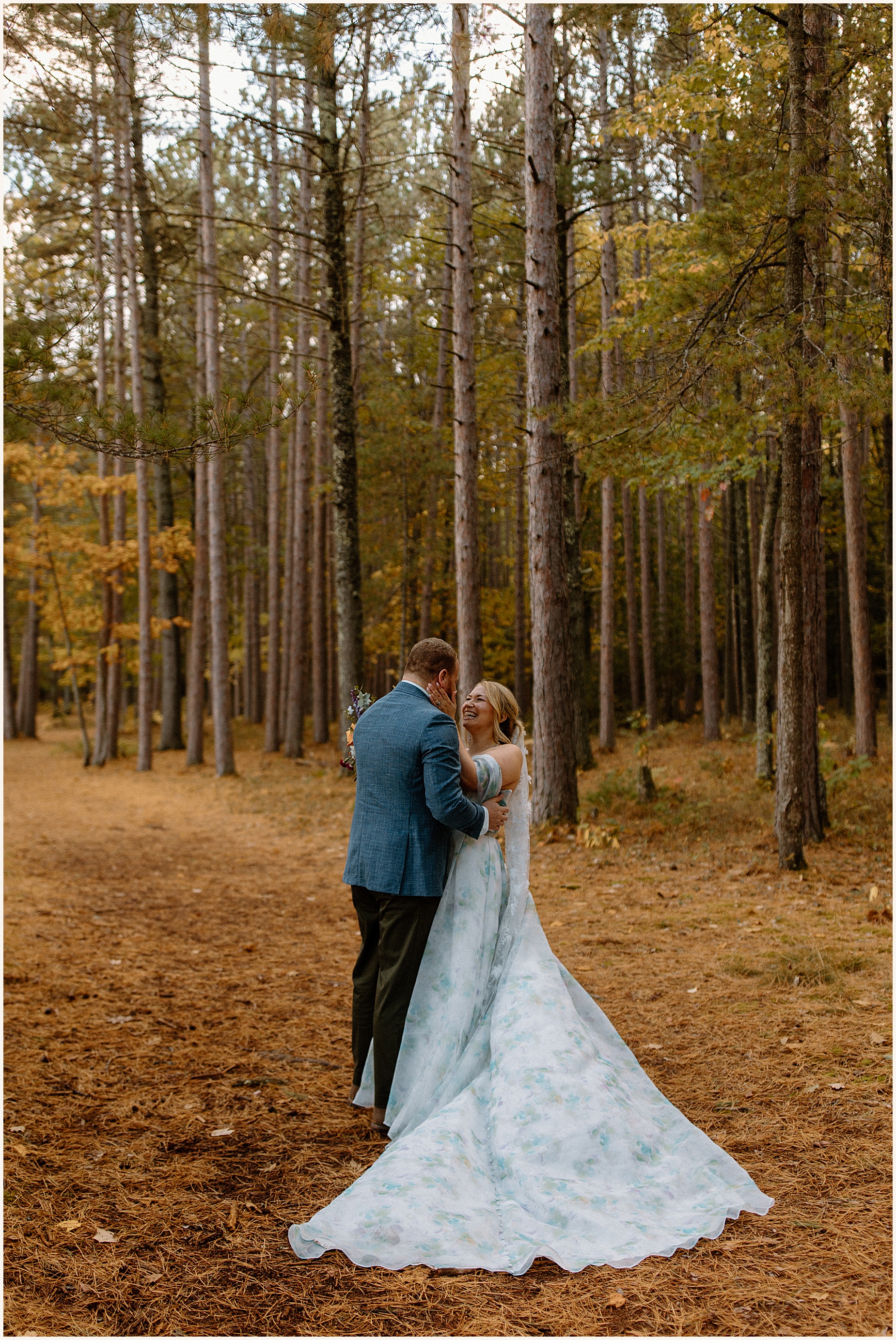 Intimate Fall Wedding in Marquette Michigan