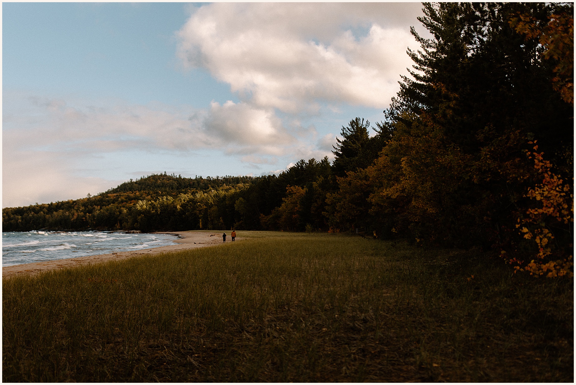 Intimate Fall Wedding in Marquette Michigan