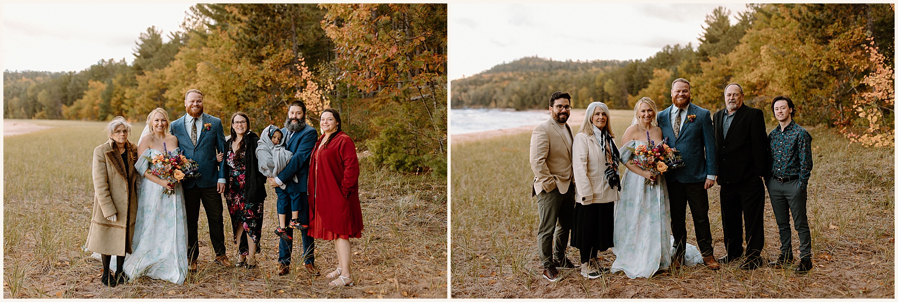 Intimate Fall Wedding in Marquette Michigan