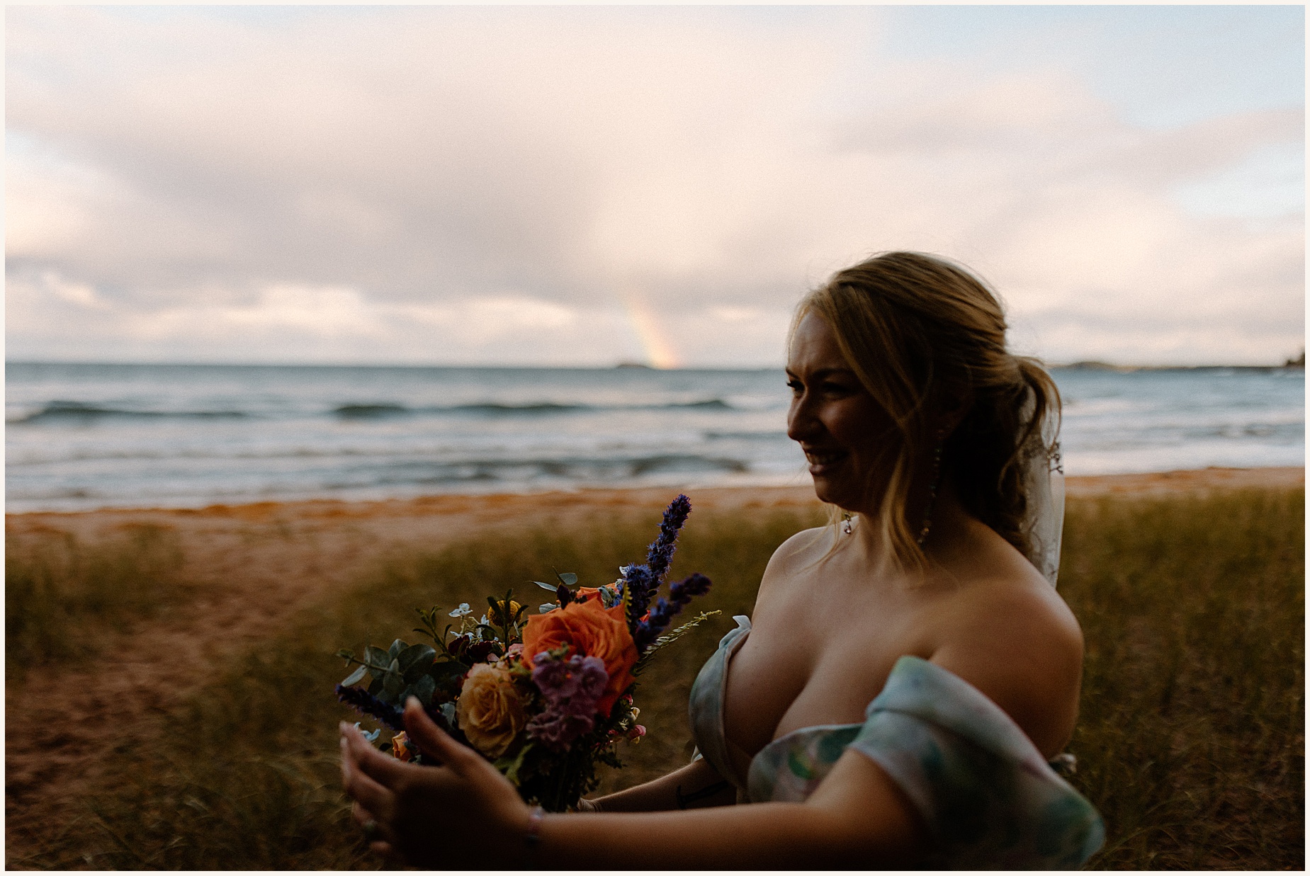 Intimate Fall Wedding in Marquette Michigan