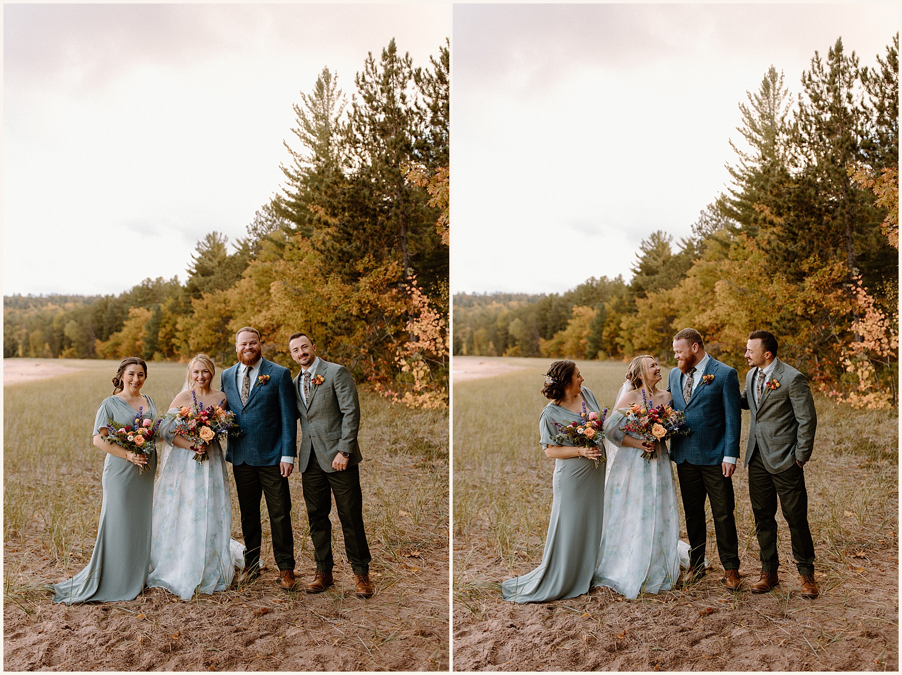 Intimate Fall Wedding in Marquette Michigan