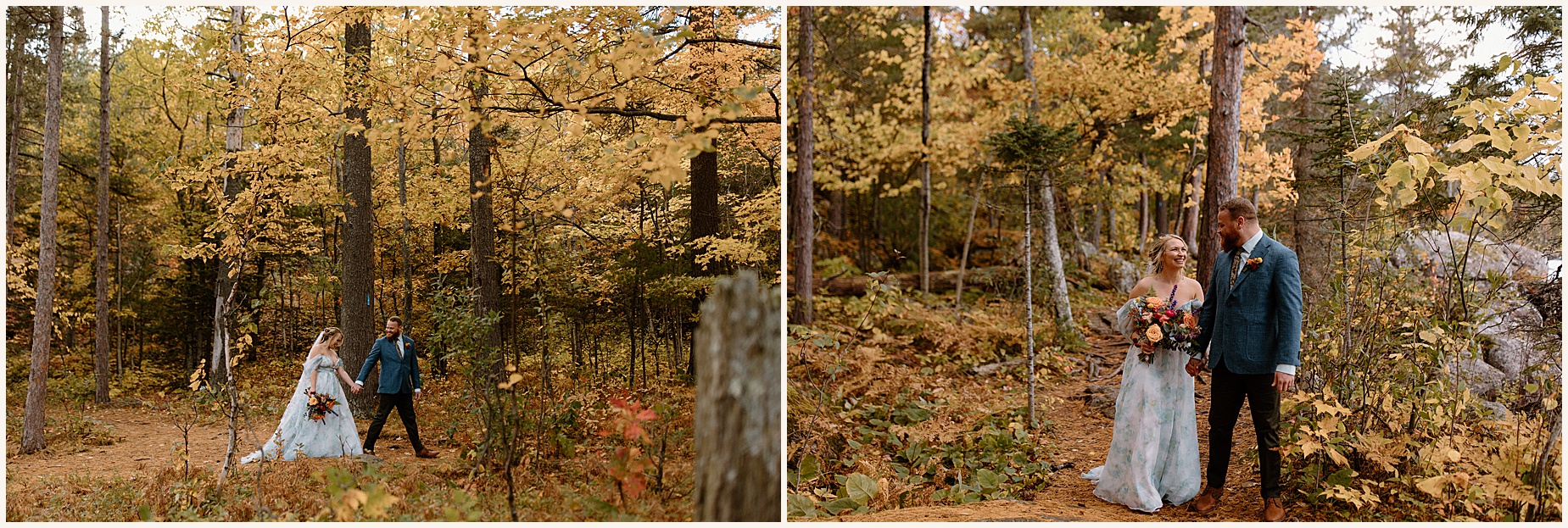 Intimate Fall Wedding in Marquette Michigan