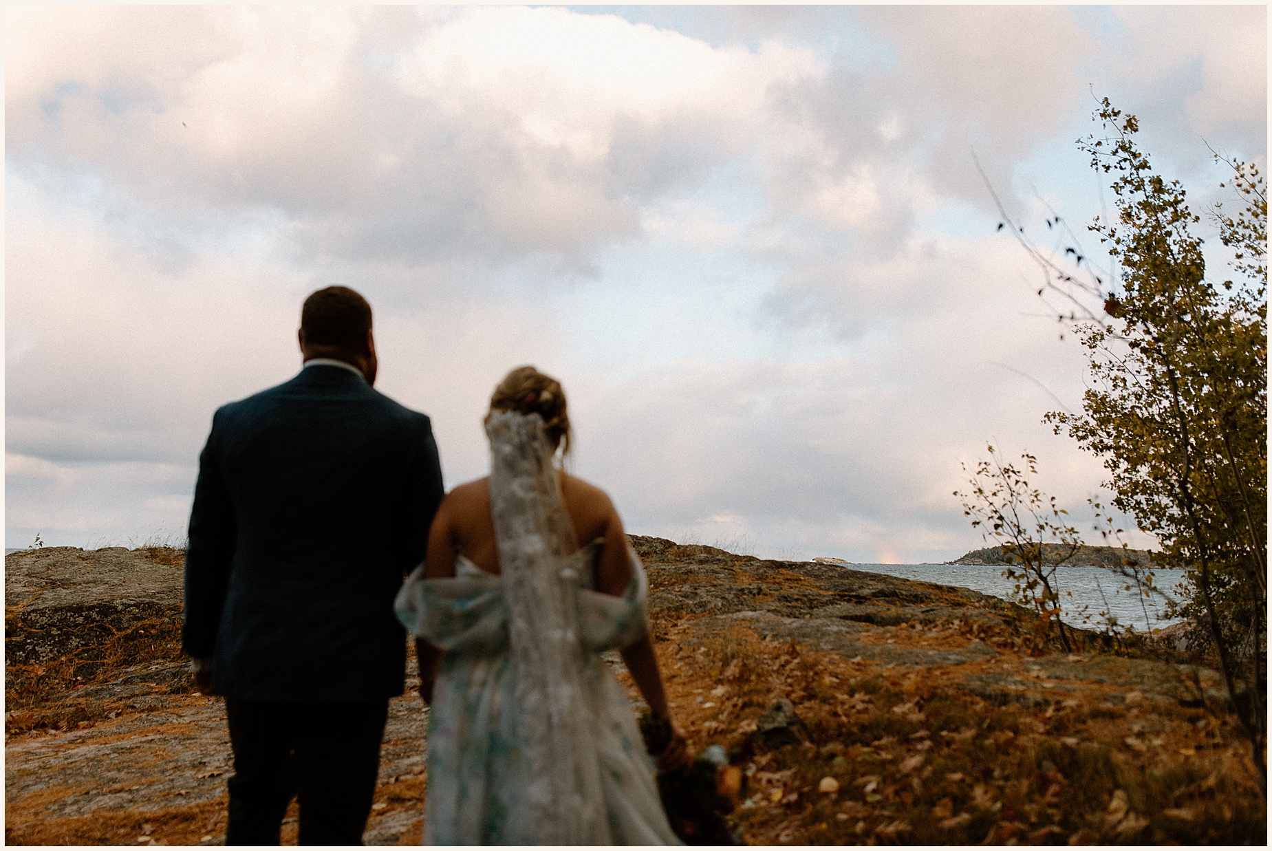 Intimate Fall Wedding in Marquette Michigan