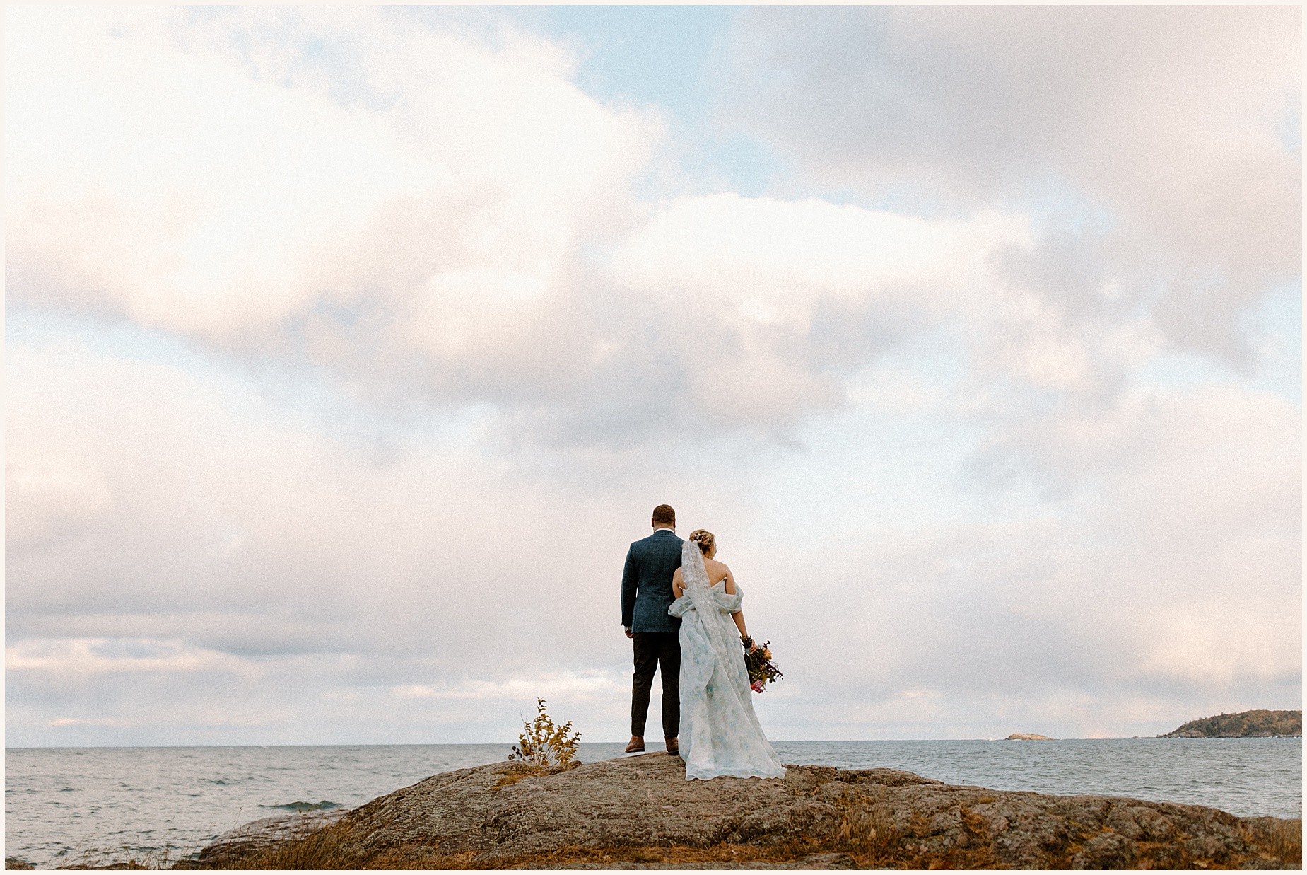 Intimate Fall Wedding in Marquette Michigan