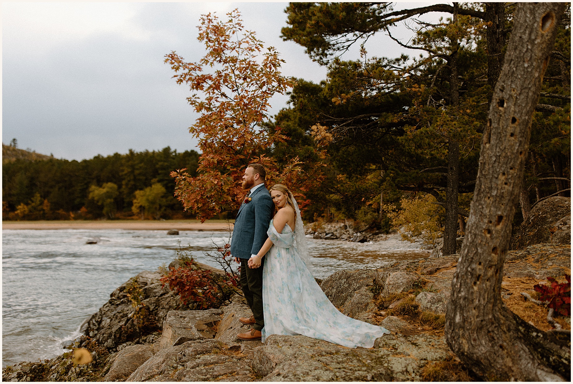 Intimate Fall Wedding in Marquette Michigan