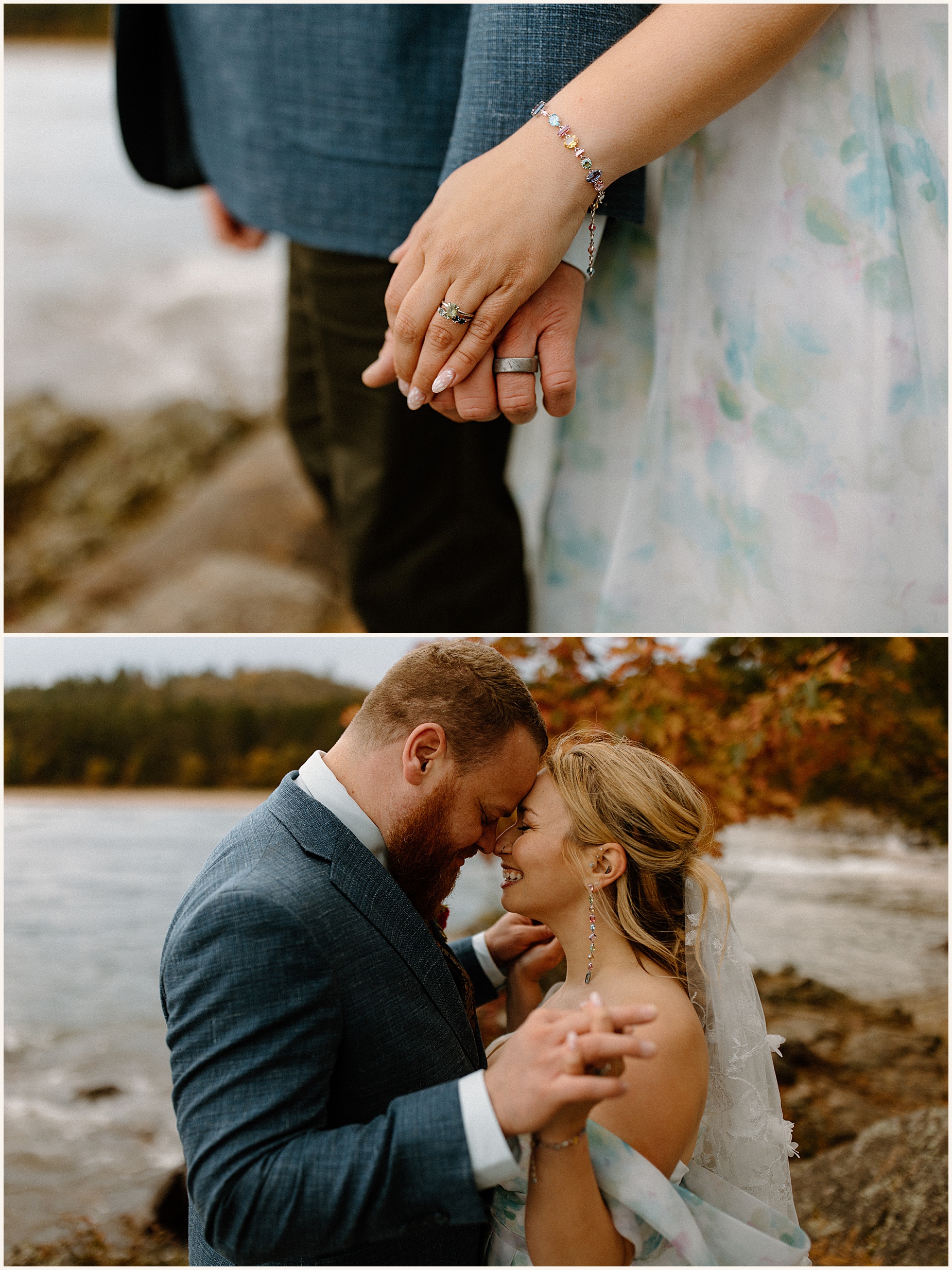 Intimate Fall Wedding in Marquette Michigan