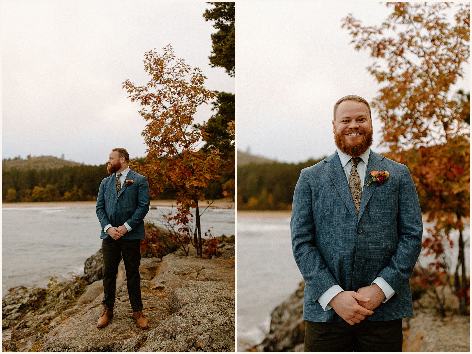 Intimate Fall Wedding in Marquette Michigan