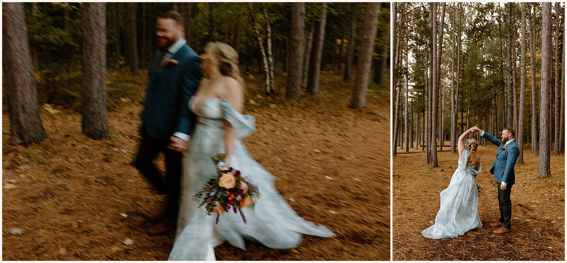 Intimate Fall Wedding in Marquette Michigan