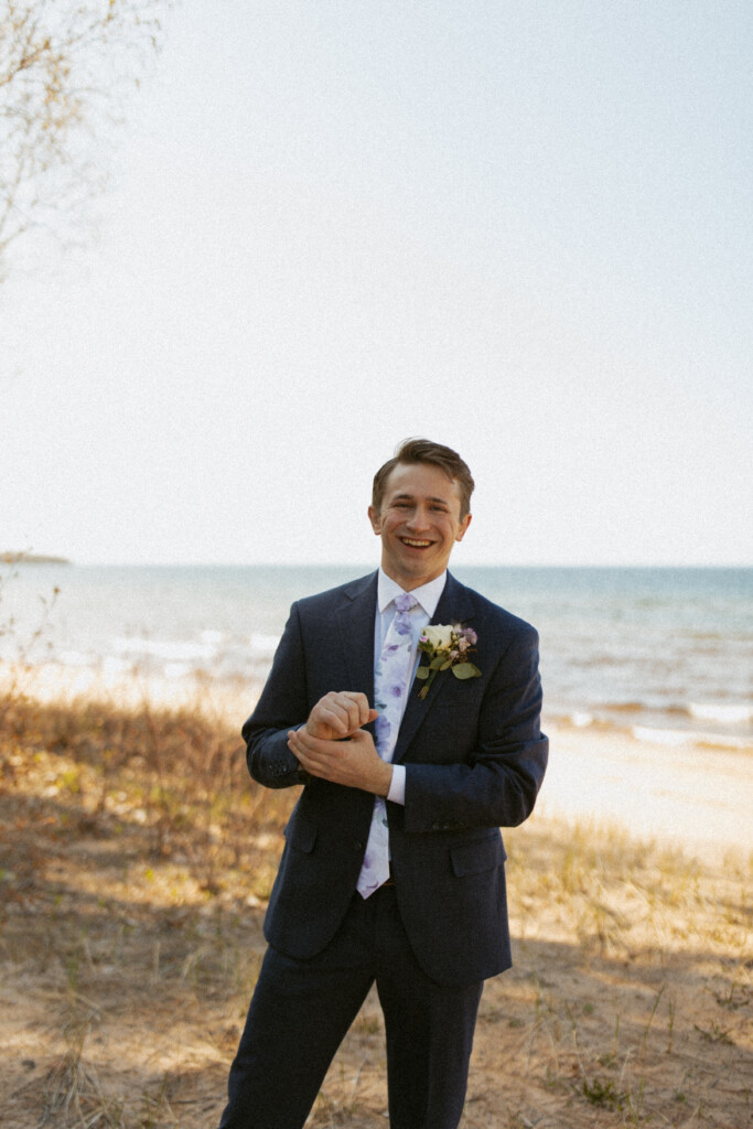 Presque Isle Elopement in Marquette, Michigan