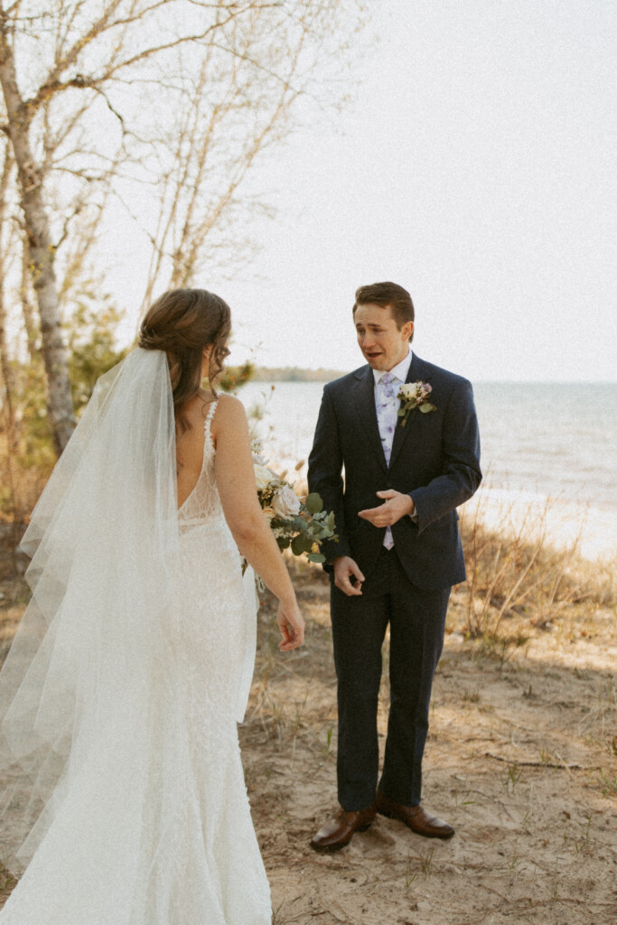 Presque Isle Elopement in Marquette, Michigan