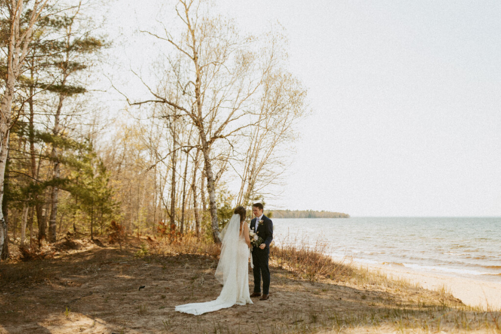 Presque Isle Elopement in Marquette, Michigan