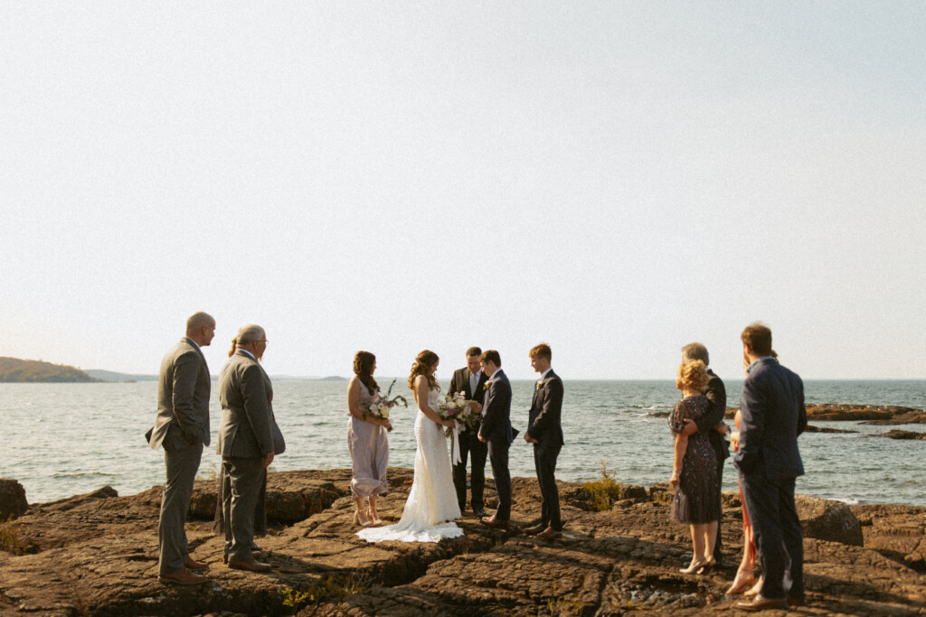 Presque Isle Elopement in Marquette, Michigan