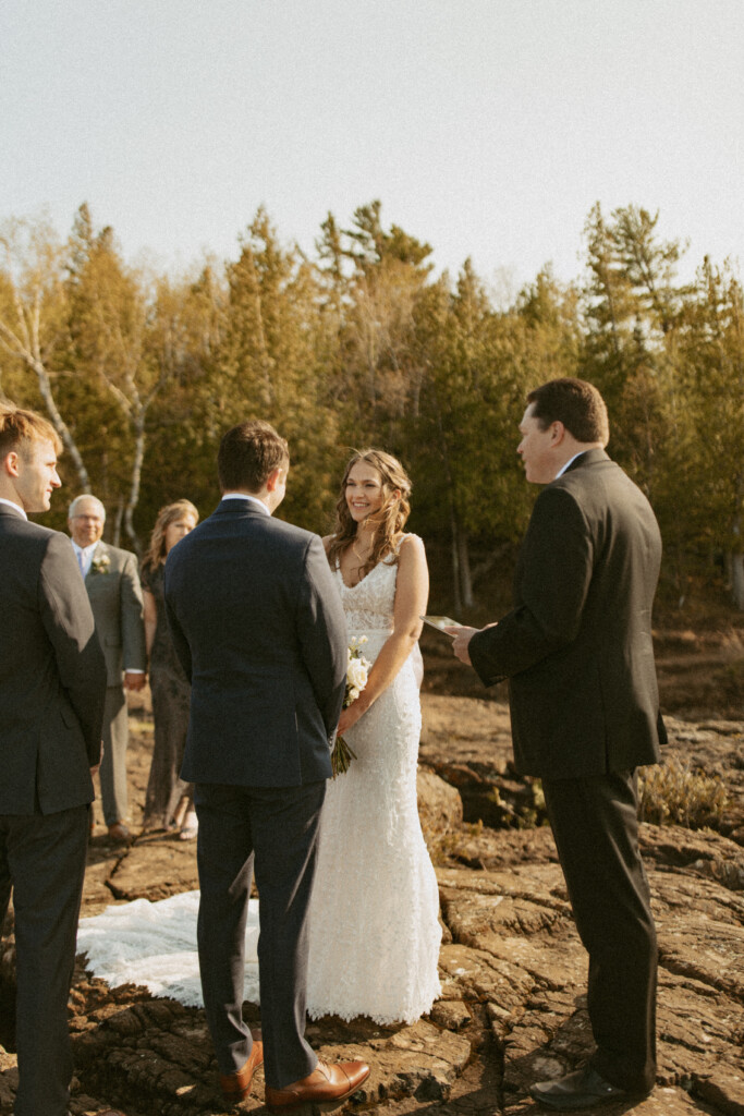 Presque Isle Elopement in Marquette, Michigan