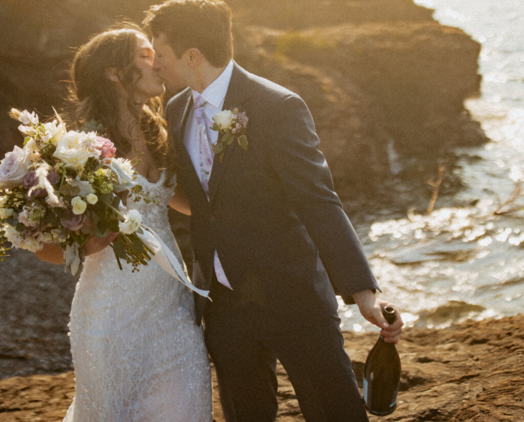 Presque Isle Elopement in Marquette, Michigan