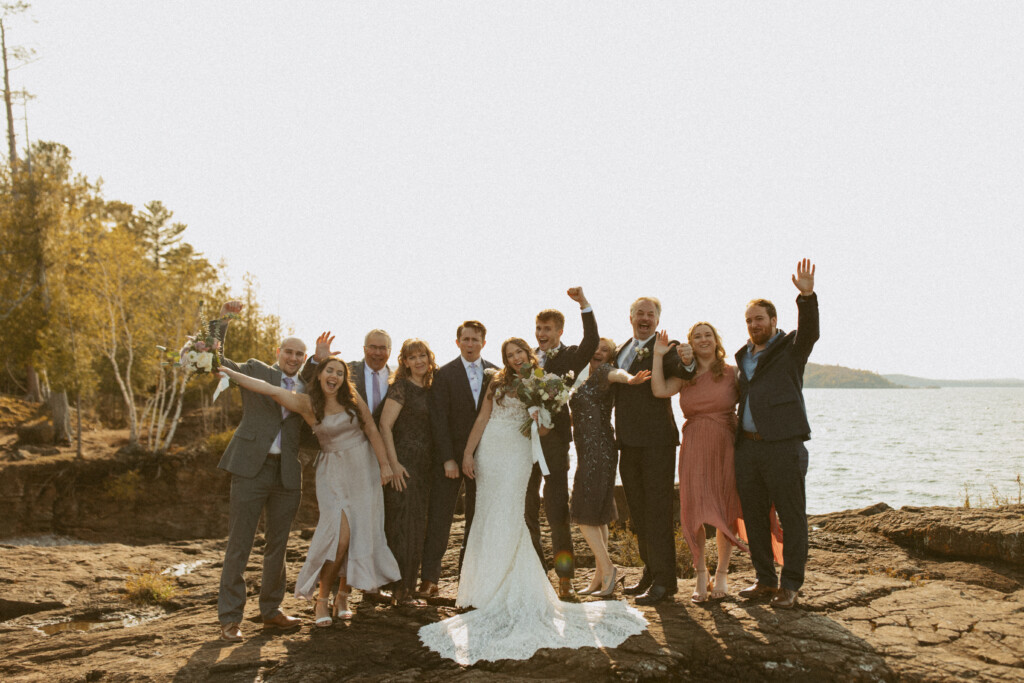 Presque Isle Elopement in Marquette, Michigan