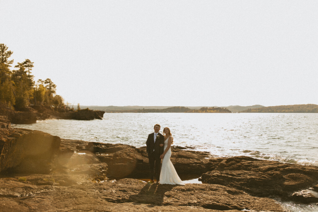 Presque Isle Elopement in Marquette, Michigan