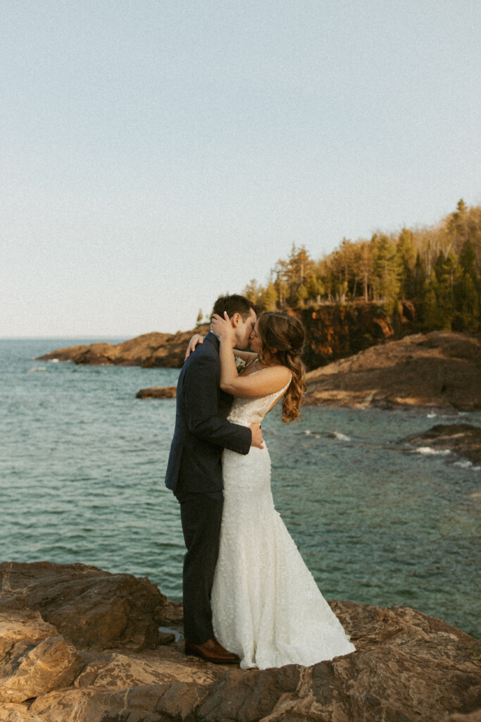 Presque Isle Elopement in Marquette, Michigan
