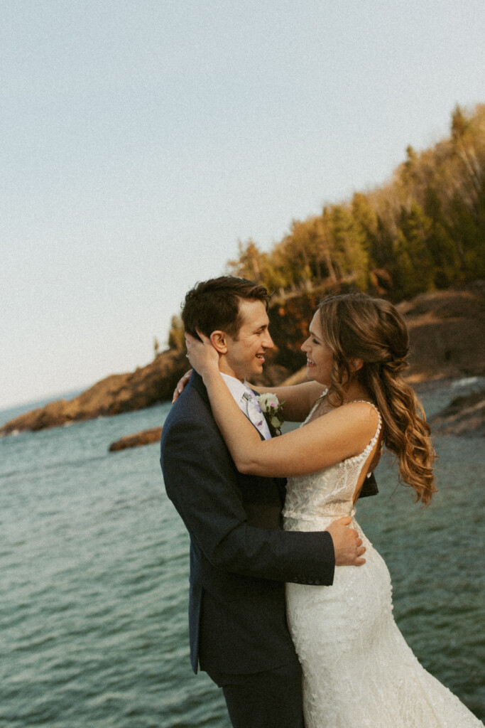 Presque Isle Elopement in Marquette, Michigan