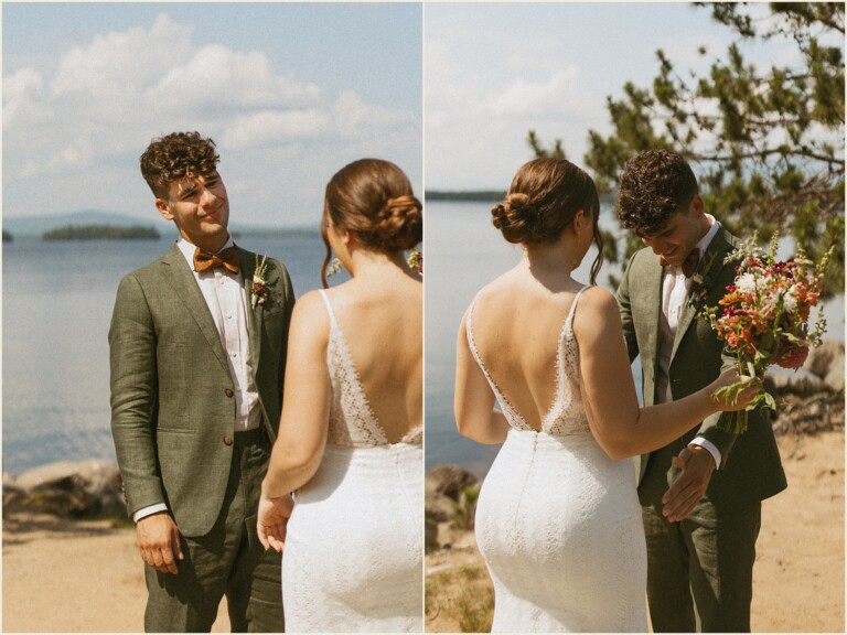 Maine Summer Camp Wedding at New England Outdoor Center