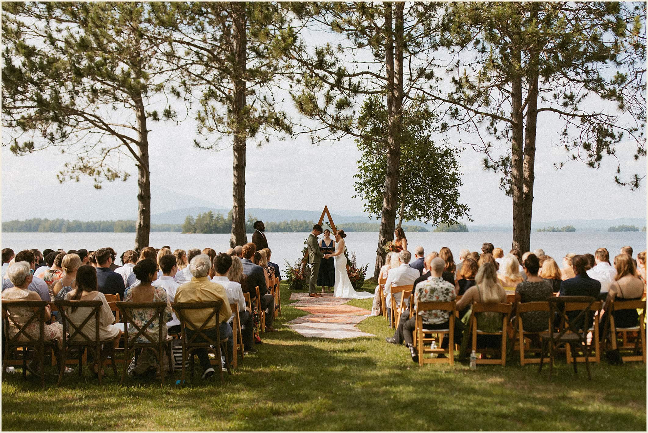 Maine Summer Camp Wedding at New England Outdoor Center