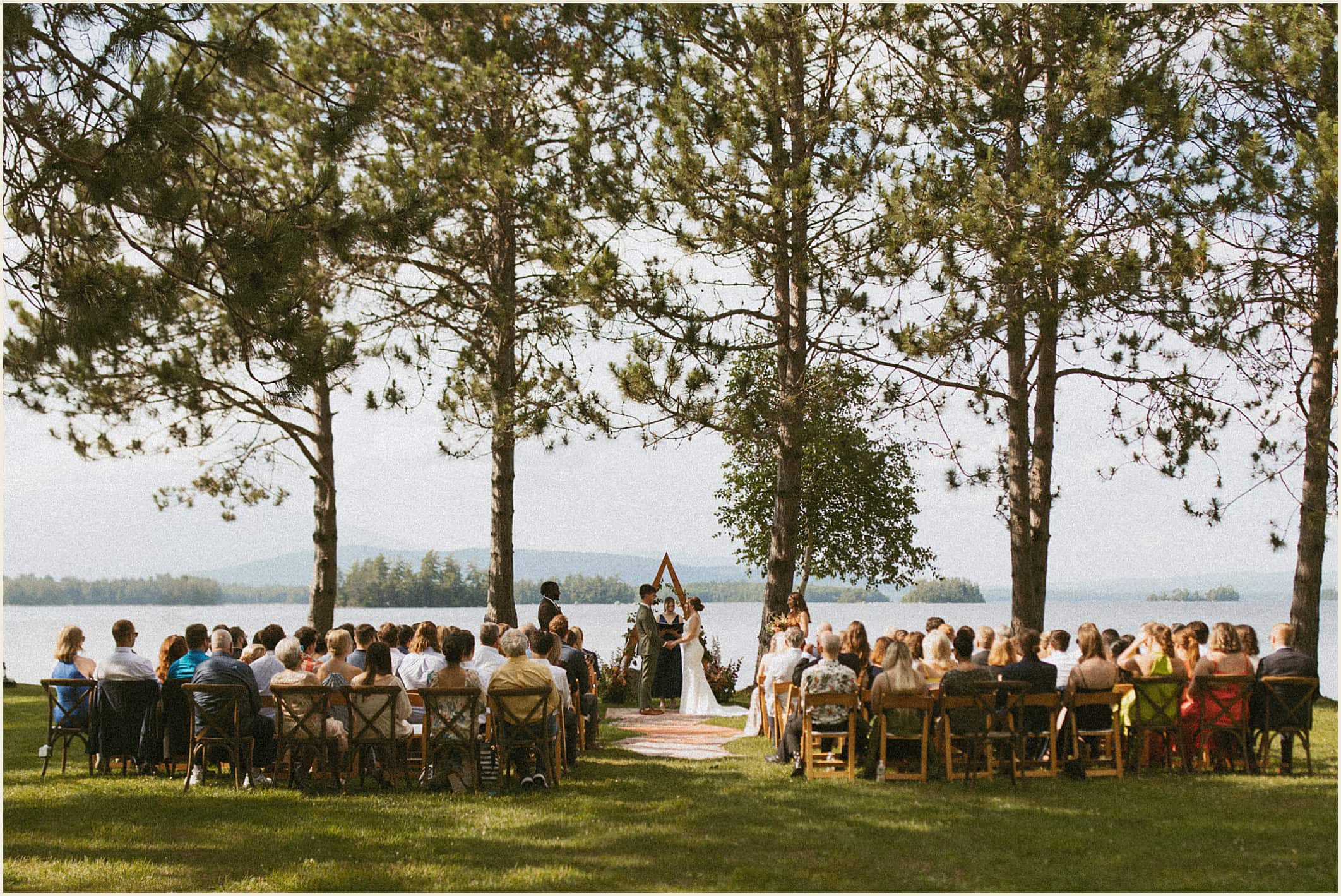 Maine Summer Camp Wedding at New England Outdoor Center