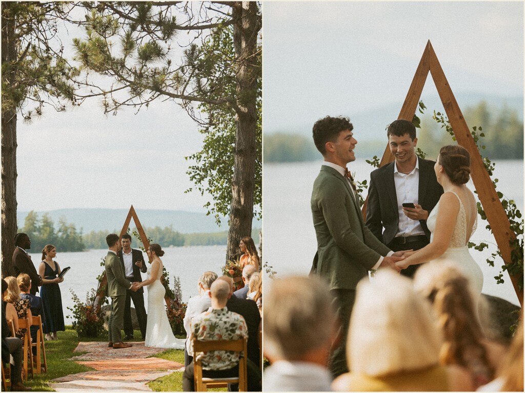 Maine Summer Camp Wedding at New England Outdoor Center
