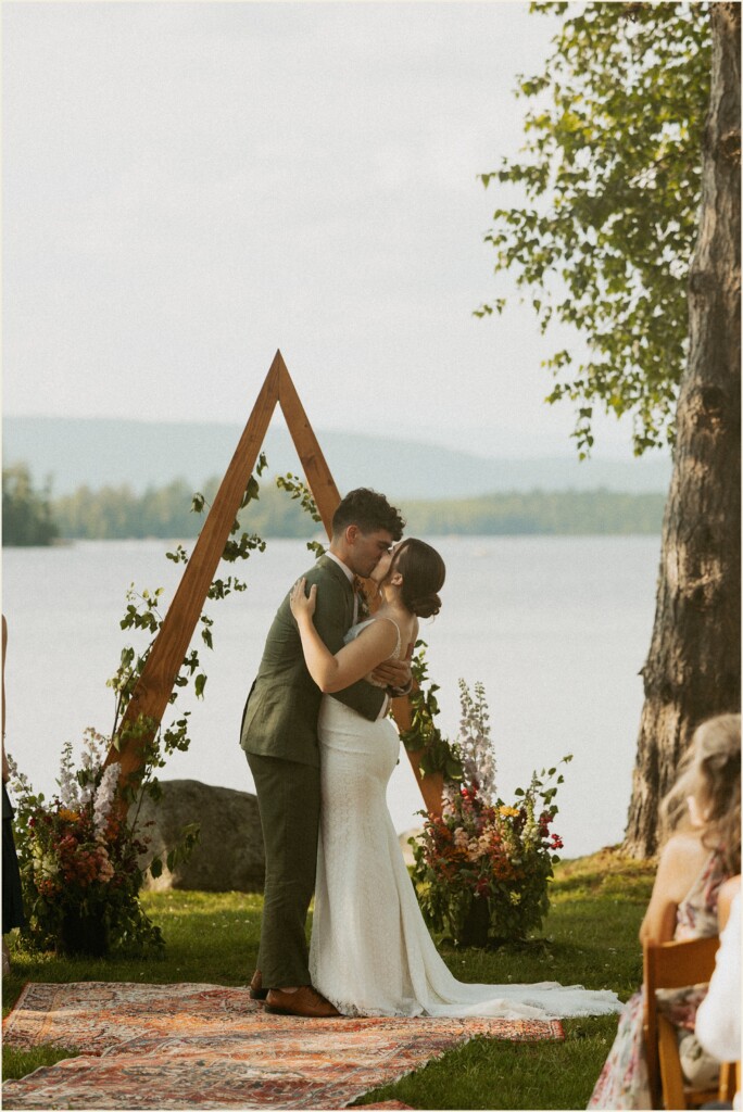 Maine Summer Camp Wedding at New England Outdoor Center