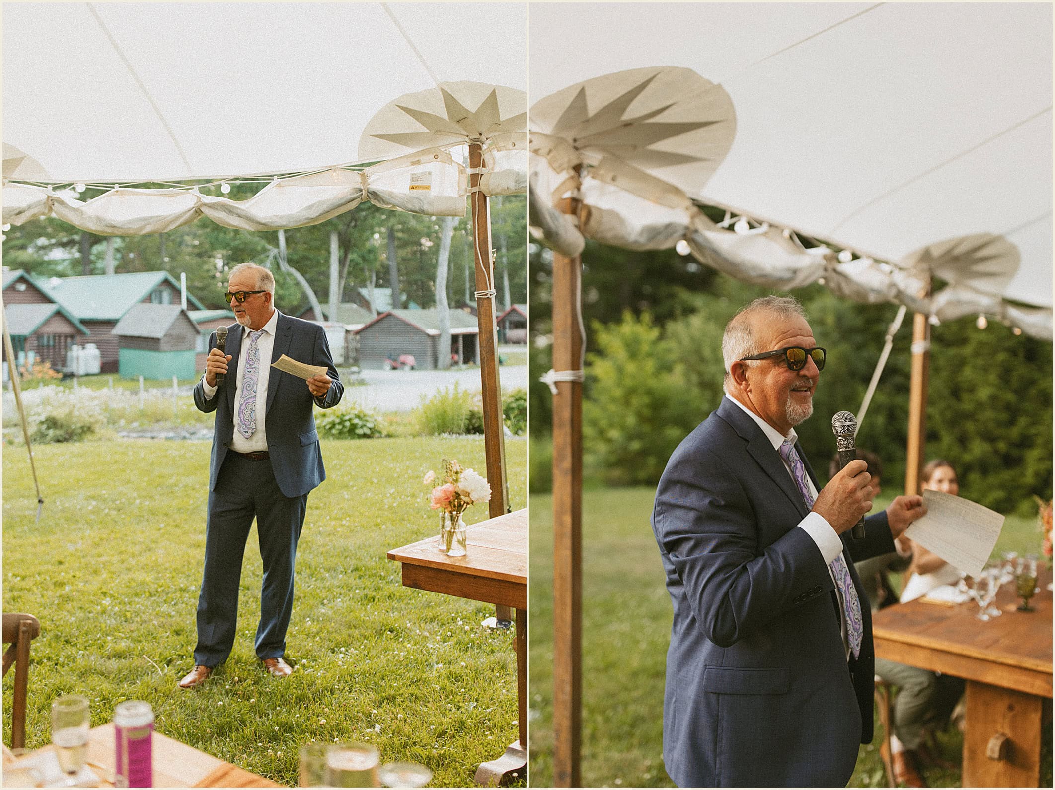 Maine Summer Camp Wedding at New England Outdoor Center