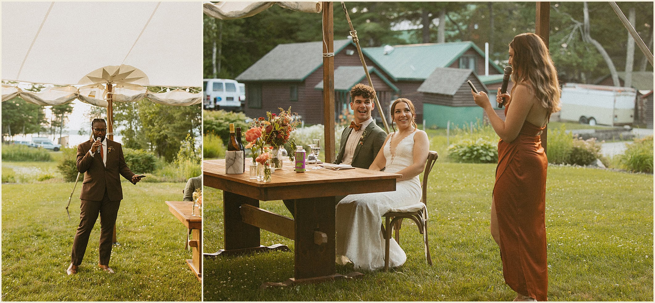 Maine Summer Camp Wedding at New England Outdoor Center