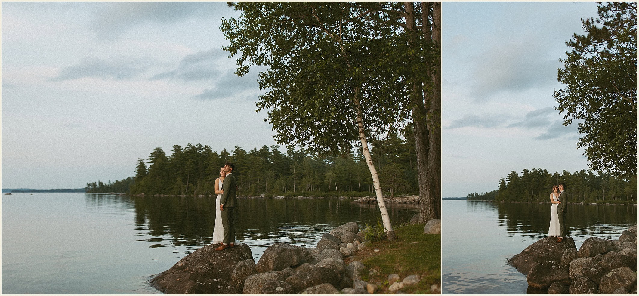 Maine Summer Camp Wedding at New England Outdoor Center