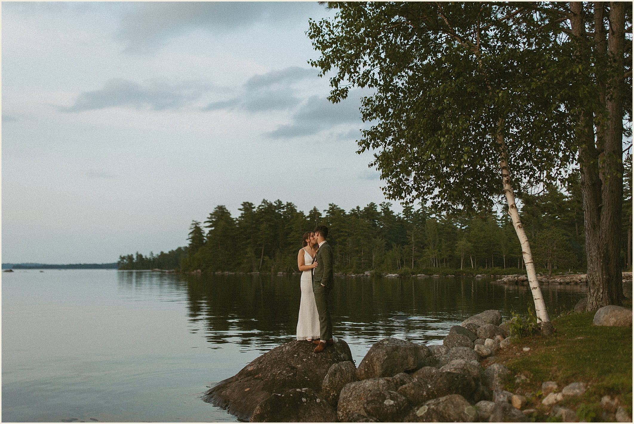 Maine Summer Camp Wedding at New England Outdoor Center