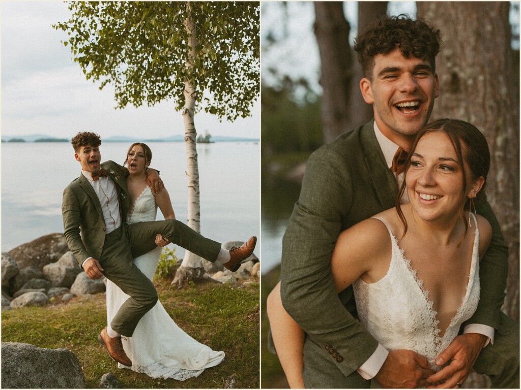 Maine Summer Camp Wedding at New England Outdoor Center