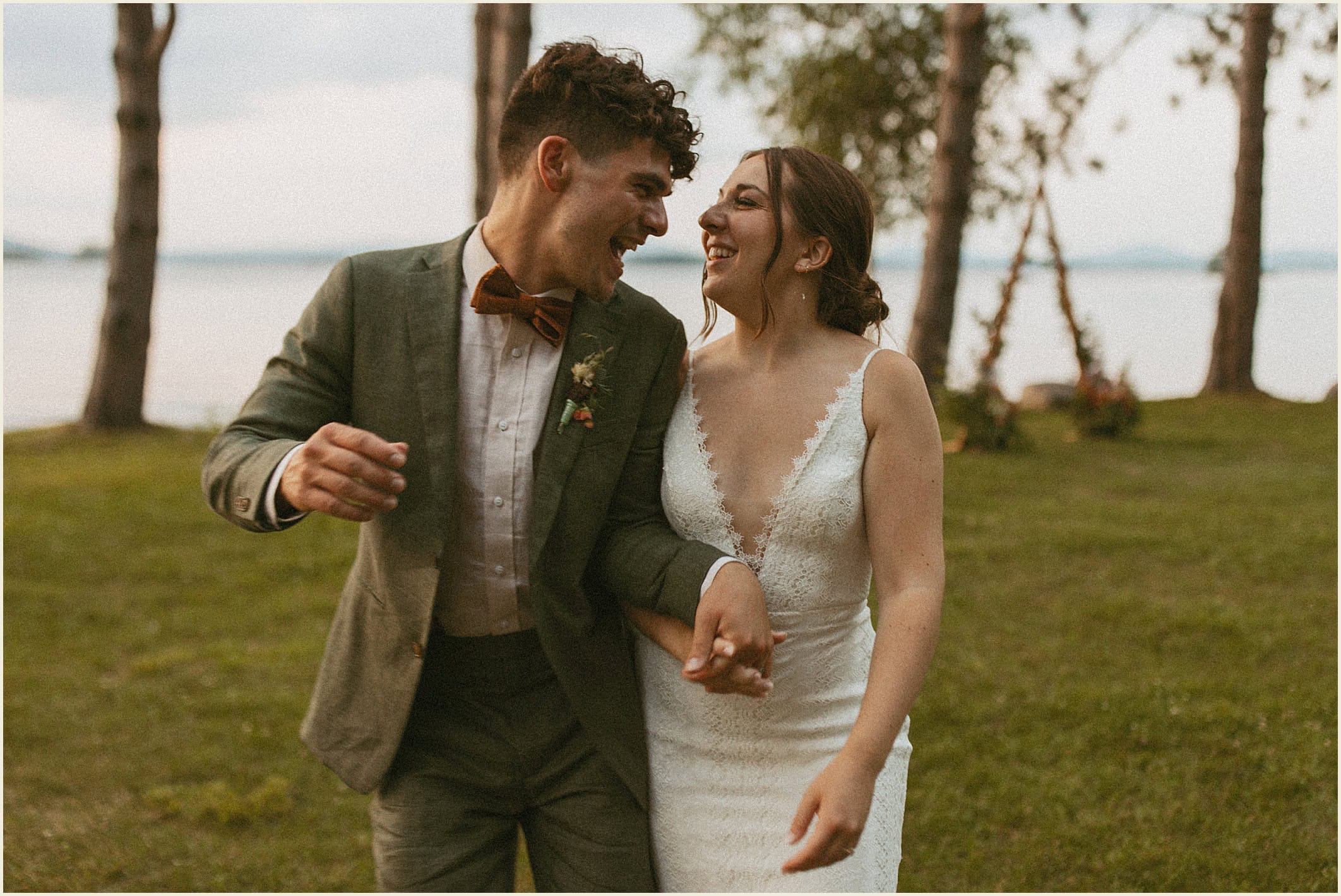 Maine Summer Camp Wedding at New England Outdoor Center