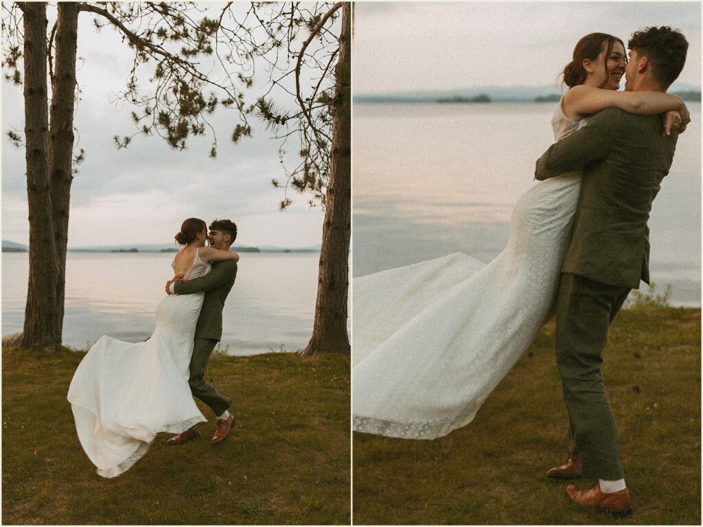 Maine Summer Camp Wedding at New England Outdoor Center