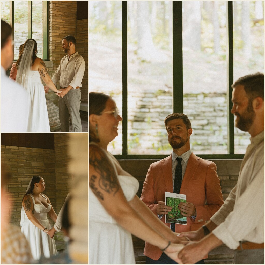 Michigan adventure elopement on the river