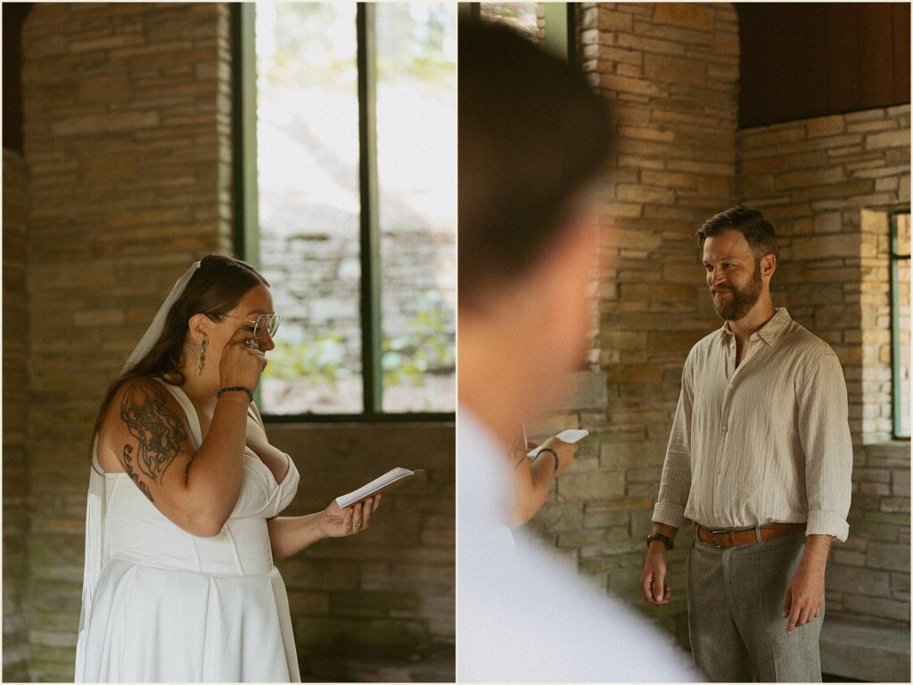 Michigan adventure elopement on the river