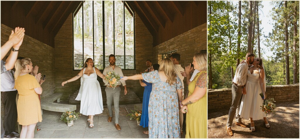 Michigan adventure elopement on the river
